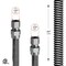 Flextron Gas Line Hose 1/2'' O.D. x 36'' Length with 3/8" FIP Fittings, Stainless Steel Flexible Connector FTGC-SS38-36H - alternate 2